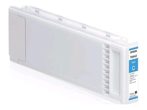 EPSON T6942 CARTUCCIA INK CIANO 700 ML PER SureColor SC-T3000, SC-T3000 POS, SC-T5000, SC-T5000 POS, SC-T5200, SC-T7000, SC-T7000 POS